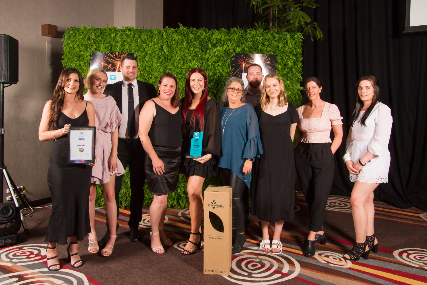 Attend a corporate awards ceremony