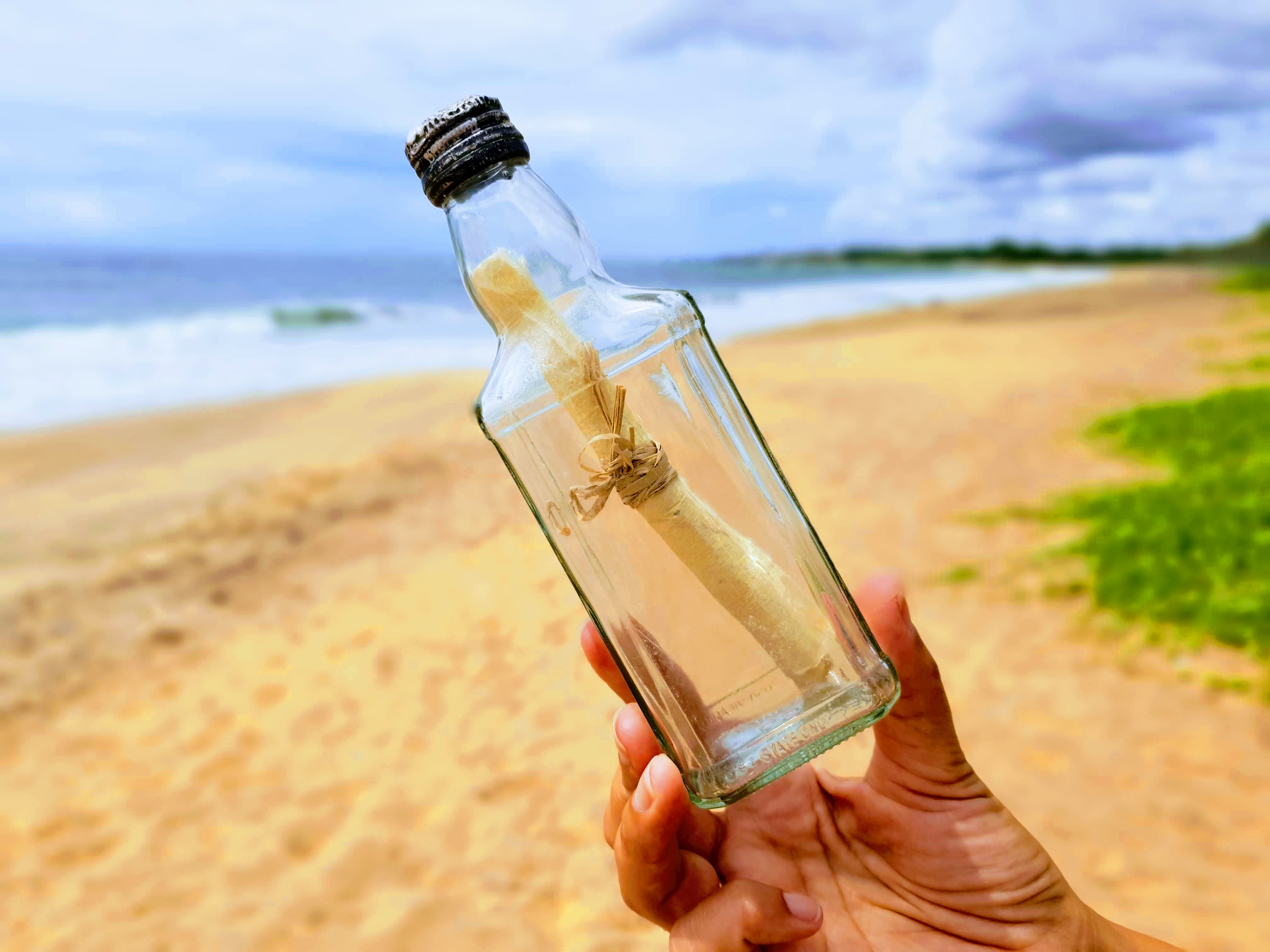 Message in a bottle kit picture
